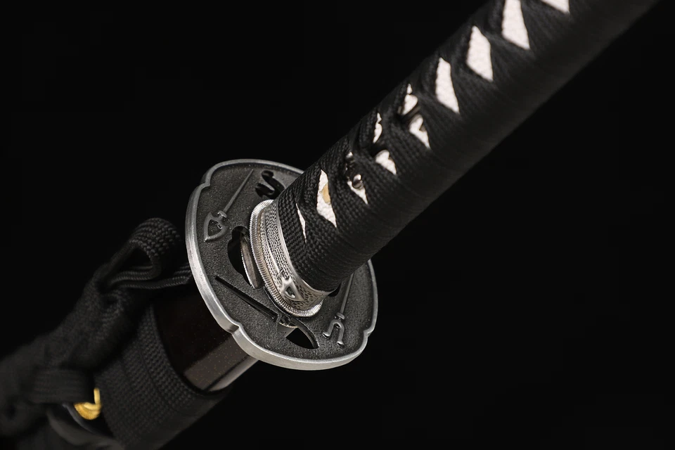 T10 стальной глины закаленный Katana бритвы острый японский самурай меч реальный хамон - Изображение 2 из 4