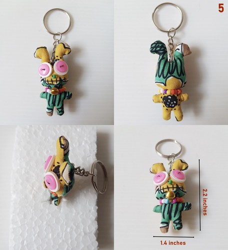 Llaveros de tela con dije de animales: accesorios únicos para amantes de los animales No.7 - Imagen 6 de 17