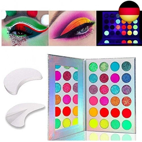 Glitzer-Lidschatten Pigmentpuder – 4,5 G, Lose, In 6 Farben – Für Augen & Lippen, Vegan & Hautschonend