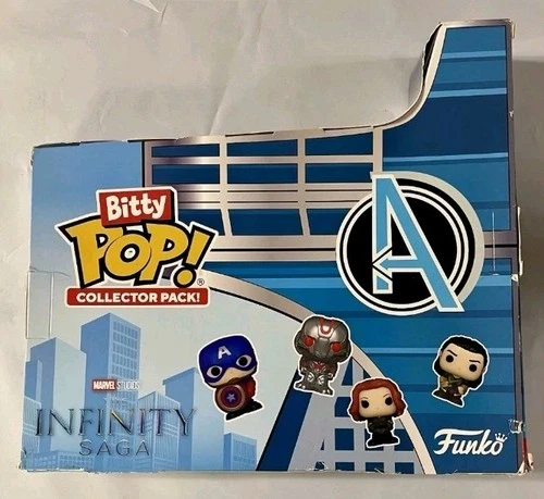 Funko Bitty Pop! Marvel Infinity Saga Collectible Figures 12pc Set New In Box image 2