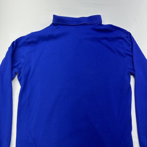 Polo Ralph Lauren Blue Long Sleeve Custom Slim Fit Shirt Mens Medium - Picture 12 of 13