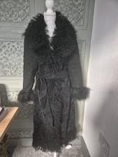 CHARLOTTE SIMONE  BLACK  PENNY 111 COAT
