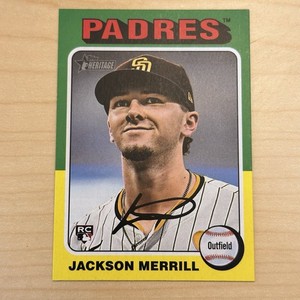 2024 Topps Heritage High Number Jackson Merrill #689 Padres RC