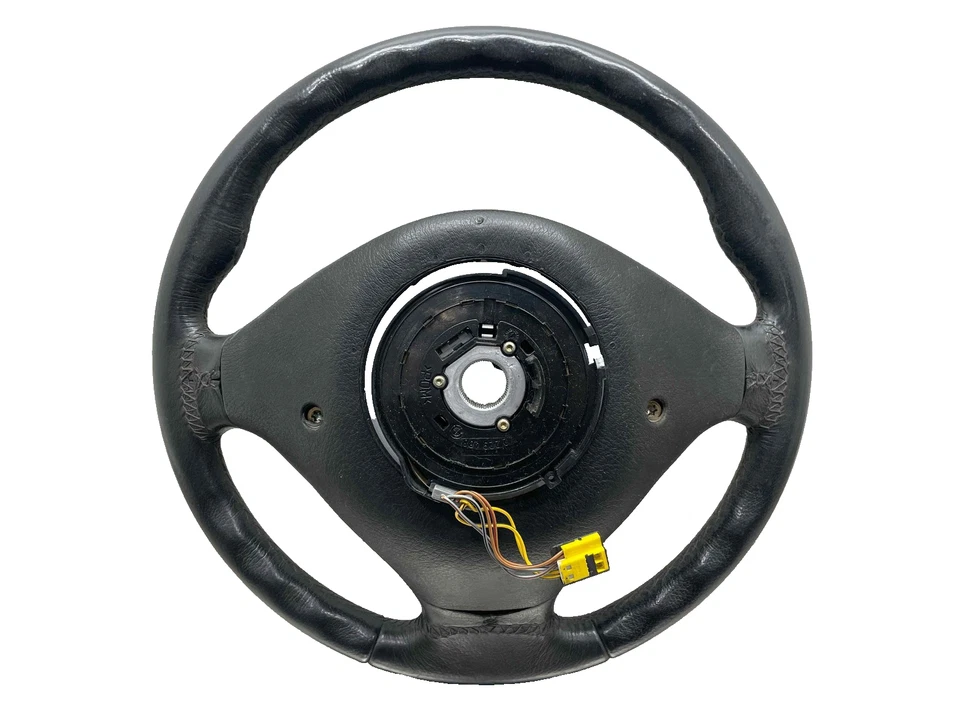 2001 BMW Z3 Steering Wheel Handle Black OEM 3375 E36 Motorsport Badge Logo 99-02 Foto 3 de 4