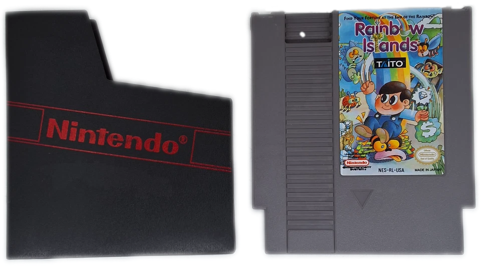 Rainbow Islands NES 1991 Authentic Cartridge - Image 2 of 4