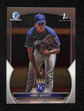 2023 Bowman Draft - Hiro Wyatt Chrome 1st Bowman #BDC-80 Royals Prospect
