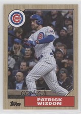 2022 Topps Archives 1987 Topps Design Patrick Wisdom #246 0k8b