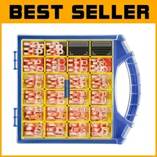 220PCS Battery Cable Ends Kit with Heat Shrink Tubing