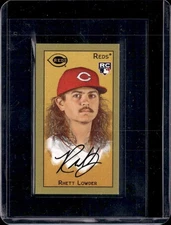 2025 Topps T205 American Beauty Rhett Lowder RC LOGO 1/15 odds