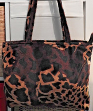 handgemachte Damen-Umhängetasche mit Leopardenmuster
