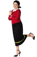 Olive Oyl Plus Size Popeye Halloween Costume