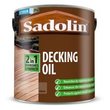 Sadolin Decking Oil (2 in 1) New 2.5 litre Colour - Clear