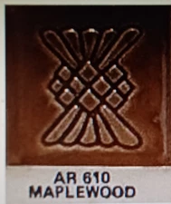 Duncan RARE Art Glazes Semi-Transparent Ar610 MAPLEWOOD  Set of 2 -4oz free ship