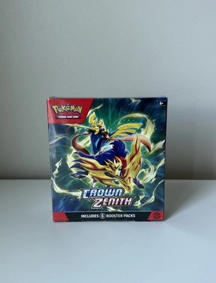 crown zenith booster box ebay Pokemon Crown Zenith Booster Bundle - 6 Packs Factory Sealed