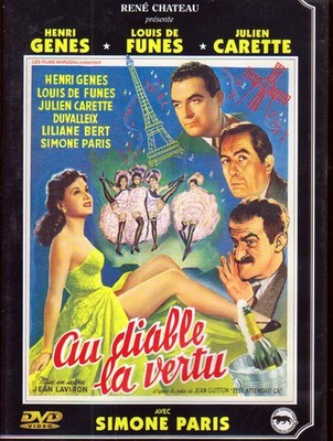 D.V.D.../...AU DIABLE LA VERTU.../...LOUIS DE FUNES...HENRI GENES...