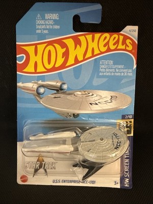 2024 Hot Wheels Star Trek U.S.S. Enterprise NCC-1701 4/250 Screen Time 2/10