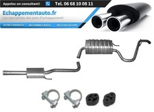 Auspuff für Hyundai i30 1.4 Heckklappe 5 Türen Auspuffanlage Zentral 28650A6050