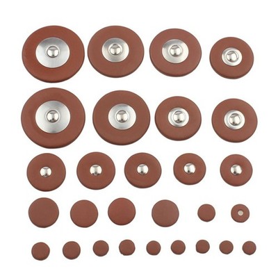 Complete Saxophone Pad Replacement Set for Alto Tenor and Bb Saxophones