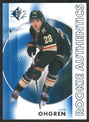 2024-25 SP Blue #129 Liam Ohgren Minnesota Wild TW560