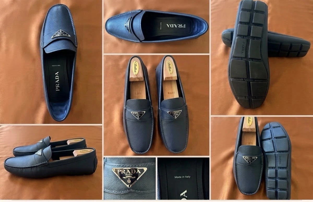 PRADA Blue Casual Shoes for Men for sale - eBay
