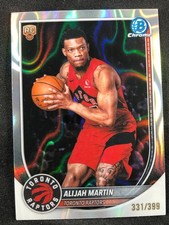 2025-26 Bowman ALIJAH MARTIN Chrome Lava Refractor Parallel! RC #'d /399!