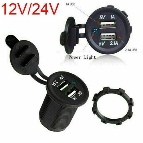 Adaptateur double USB efficace pour utilisation v��hicule �� des niveaux de tens - Photo 8 sur 12