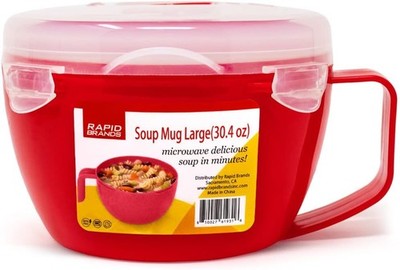 Rapid Soup Mug | Microwaveable Soup & Noodle Cooker | Enjoy Hot Soups Anytime