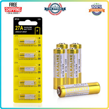 12V 27A A27 Alkaline Battery, V27A LR27A MN27 L828 12V Battery 5-Pack 