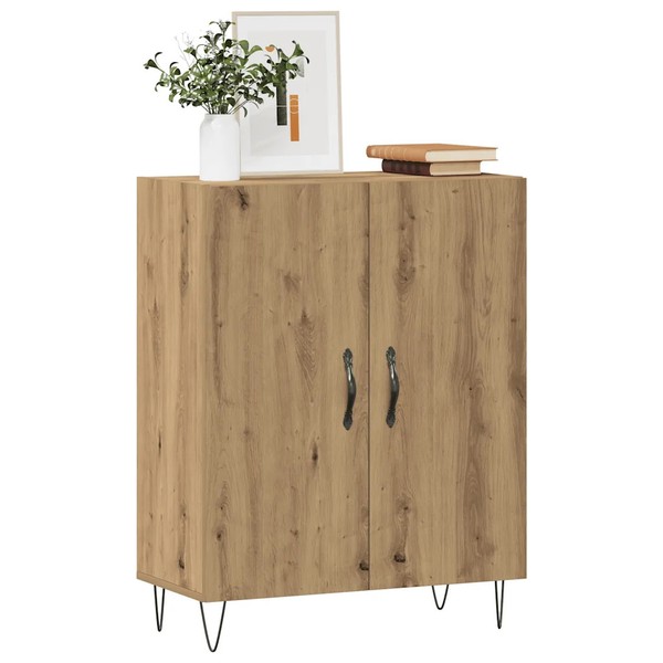Sideboard Artisan-Eiche Dekor 69,5 X 34 X 90 Cm Holzwerkstoff-image