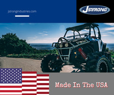 14-18 Polaris RZR 1000 Folding Windshield by J Strong Made in USA
