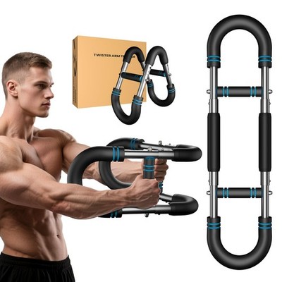 Upgraded Twister Arm Trainer Adjustable Chest Workout Equipment Portable