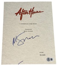 Martin Scorsese Signed Autograph After Hours Full Script Screenplay Beckett BAS Martin Scorsese Signed Autograph After Hours Full Script Screenplay Beckett BAS