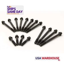 Manley 42192, Kit Natural Steel Bbc Head Bolts (1 Head) Brodix Performance Parts