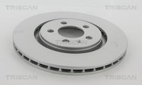 2X Triscan Bremsscheibe Coated 8120 29111C FüR VW Golf 3 1H1 Vento 1H2 Passat B3