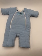 Baby Merlin  s Magic Sleepsuit Large Blue Fleece Zip Sleep Suit Unweighted
