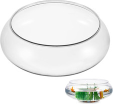 Large Clear Bubble Bowl, Plastic Fish Bowl Vase Round Bowl Terrarium Globe Fl...
