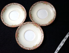 Noritake China Japan Harmony pattern 3906 set of 3 teacup saucers 5.5" plates — photo 6