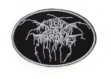 Darkthrone Patch Norwegian Extreme Black Death Metal Blackened Crust Band Logo