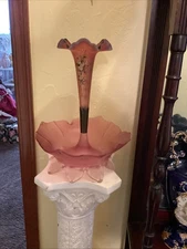 Antique Venetian Cranberry Epergne