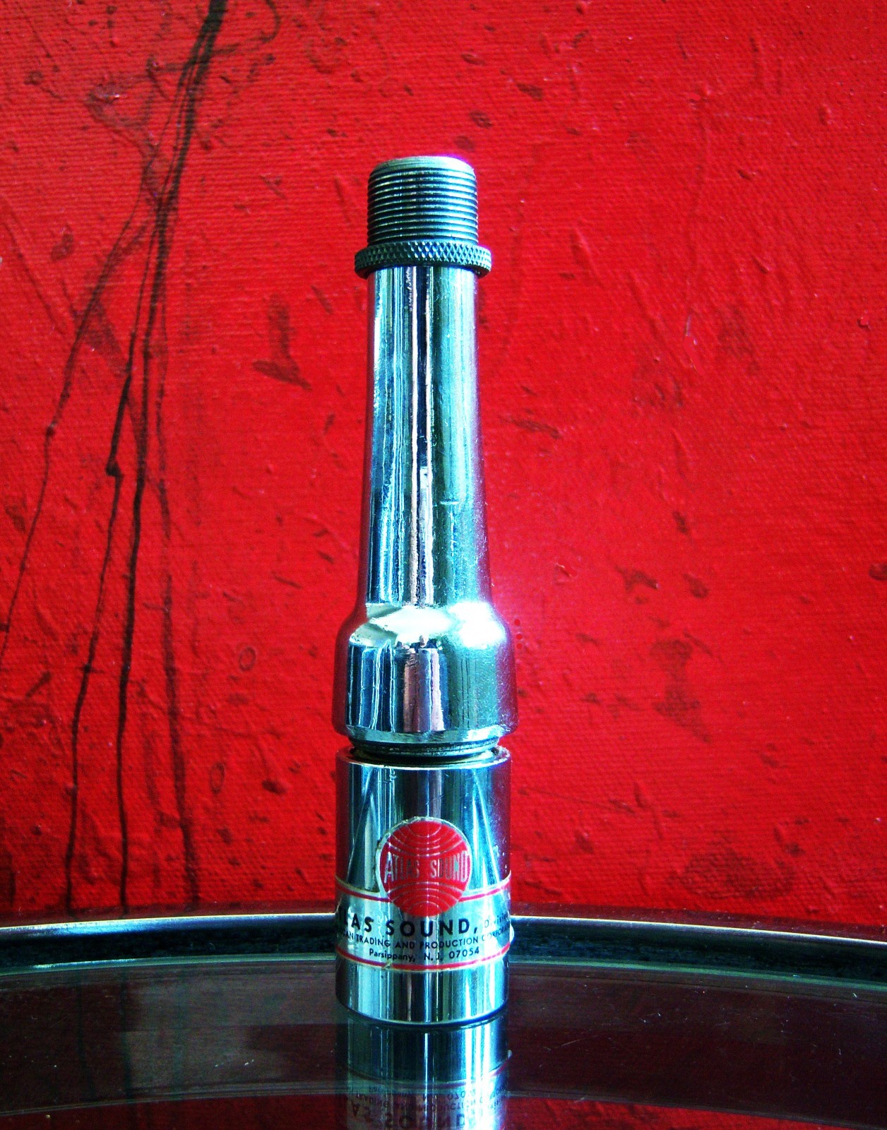 Vintage 1970's Atlas VM-1 shock mount microphone stand adapter Electro Voice