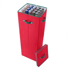 Wrapping Paper Storage Box - Holds 20 Rolls of Gift Wrap - Upright Container ...