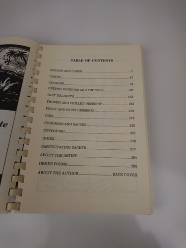VTG 1992 Sweet To Shore Cookbook Caribbean Charter Yacht Recipes - Imagen 5 de 14