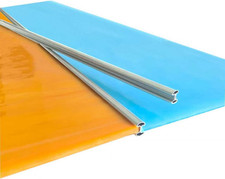 7/32" H Zinc Came for Stained Glass Projects, 24Ft H-Channel Zinc Came, Round, 3