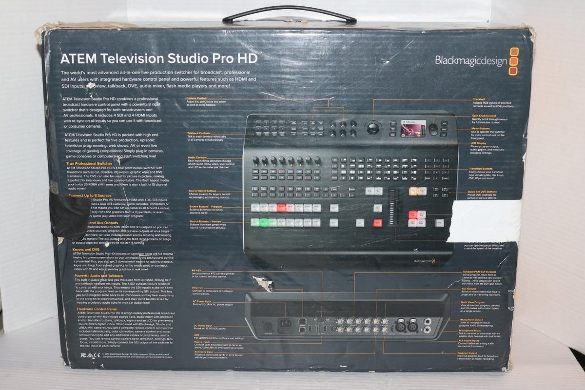 Blackmagicdesign ATEM Television Studio Pro HD | eBay