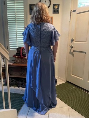 slate blue mother of the bride dress Slate Blue Mother of The Bride & Groom Dresses