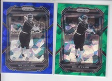 2 - 2023 Prizm WILLIE KAMM Green Ice + Blue Cracked Ice White Sox #229