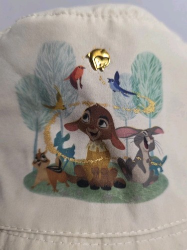 Walt Disney Parks 2023 Wish Movie Valentino & Star Bucket Hat NWT - Picture 2 of 11