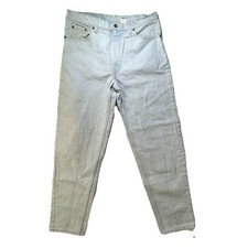 VTG Levis 550 Jeans Mens 38x32 (36x32) Tapered Relaxed Fit Light Wash USA Made