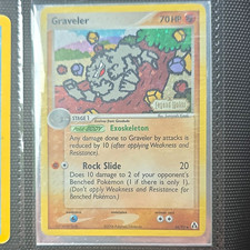 Pokemon TCG Graveler EX Legend Maker 34/92 Uncommon Reverse Holo Swirl! Eng 70HP on eBay