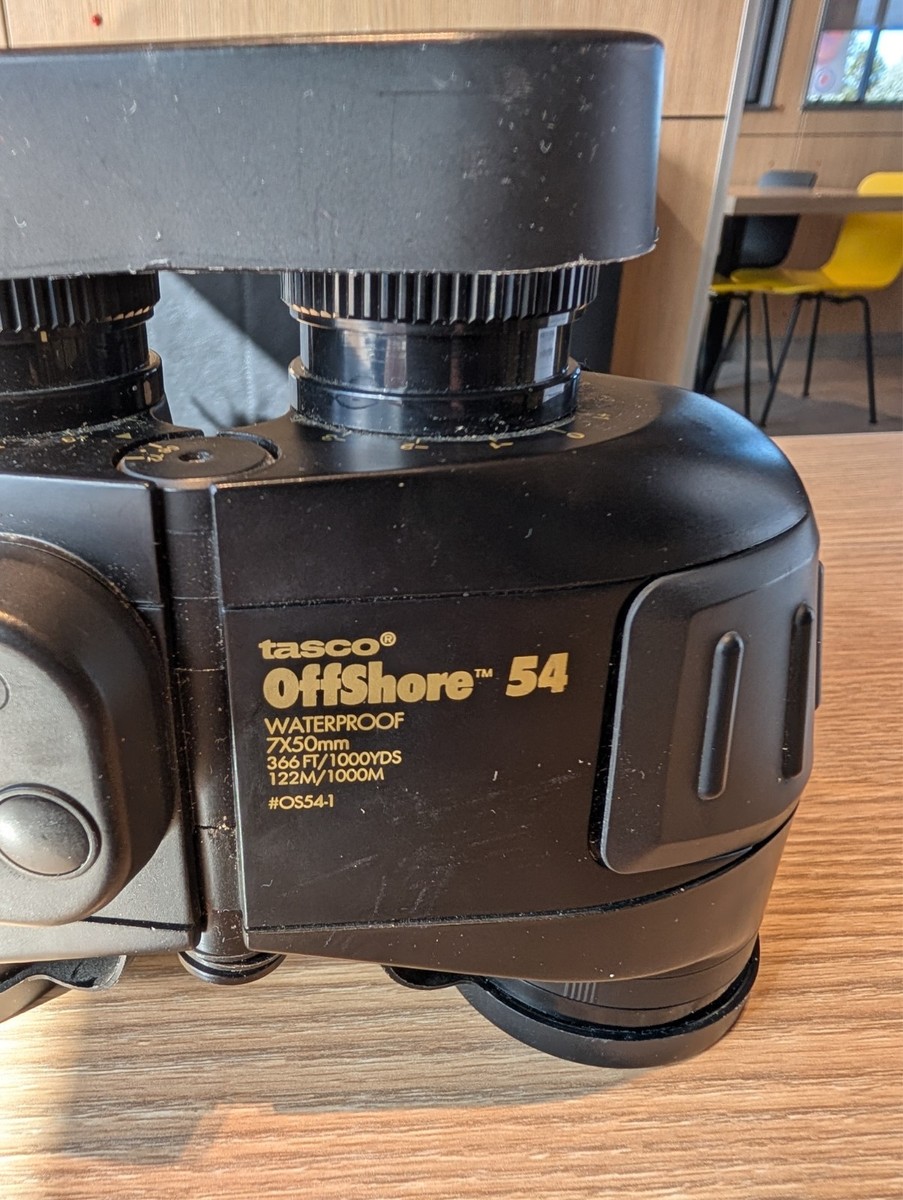 ①　中古　双眼鏡　Tasco Offshore 54 Tasco Offshore 54 7x50 Waterproof Binoculars | eBay